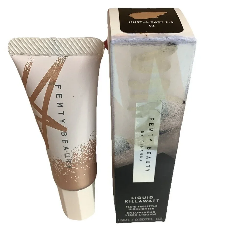 Fenty Beauty Hustla Baby 2.0 Liquid Killawatt Fluid Freestyle Highlighter. New